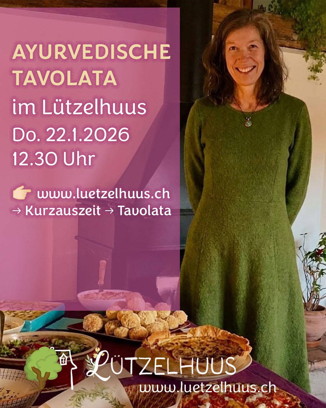 Ayurvedische Tavolata am 22.1.2026