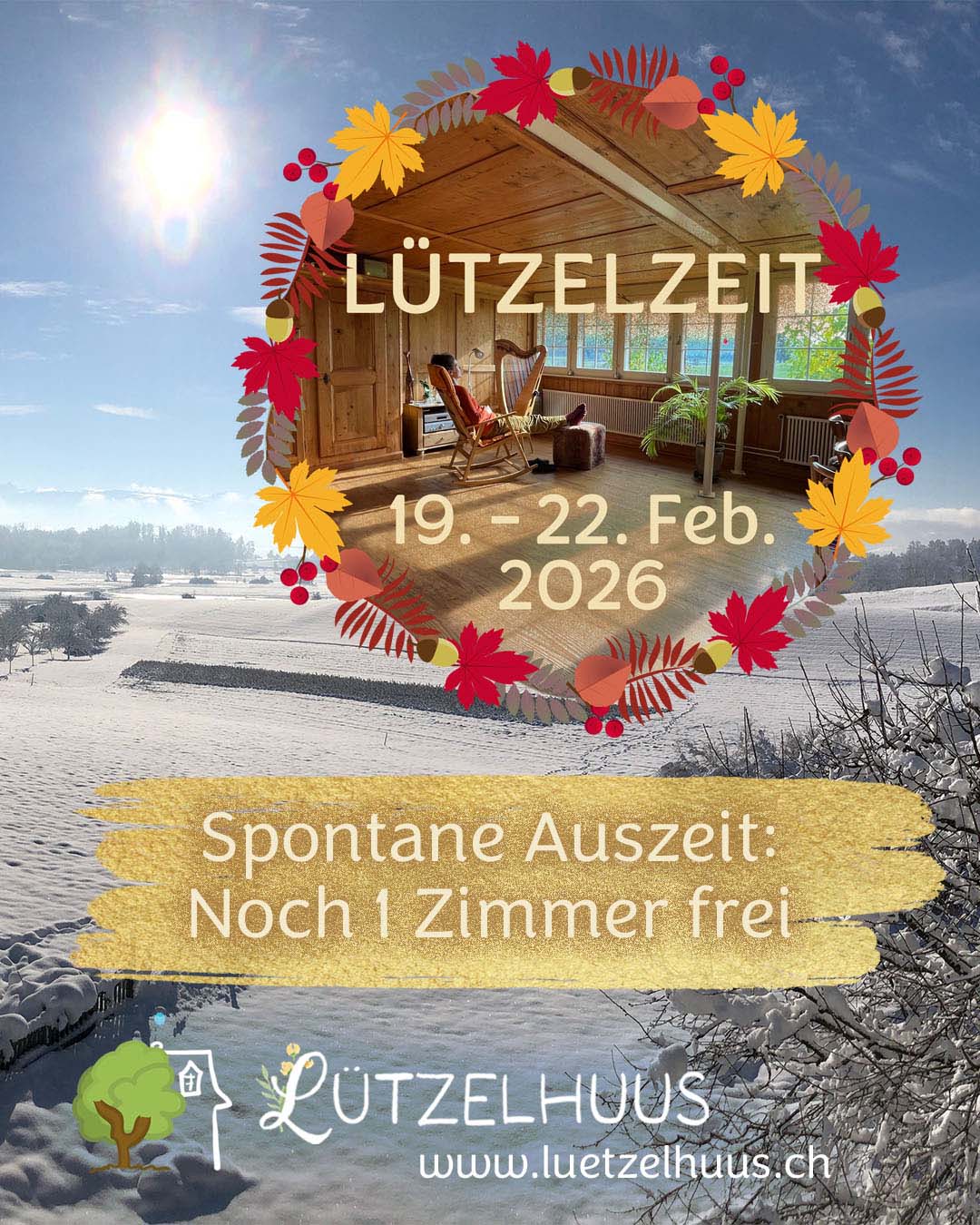 Wohlige Auszeit 19.-22.2.2026