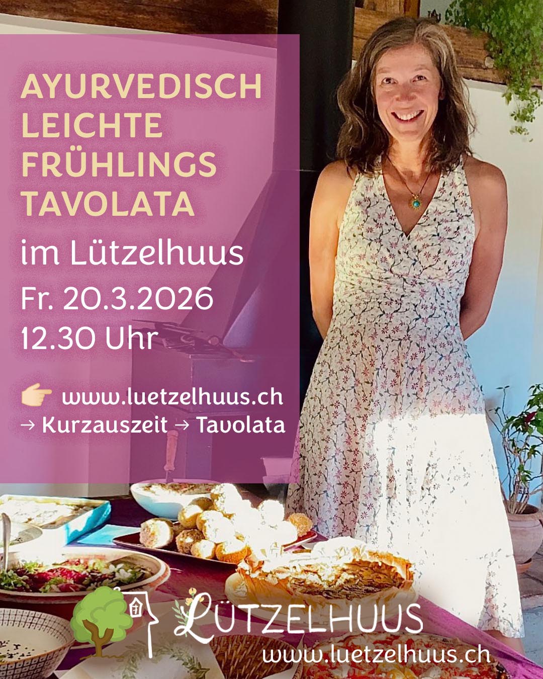 Ayurvedische Tavolata am 6.3.2026