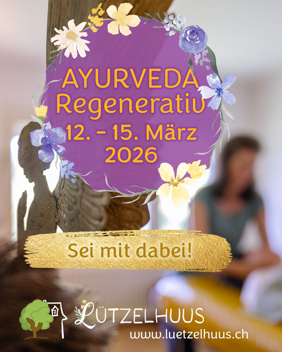 Retreat Ayurveda Regenerativ 12.-15.3.2026
