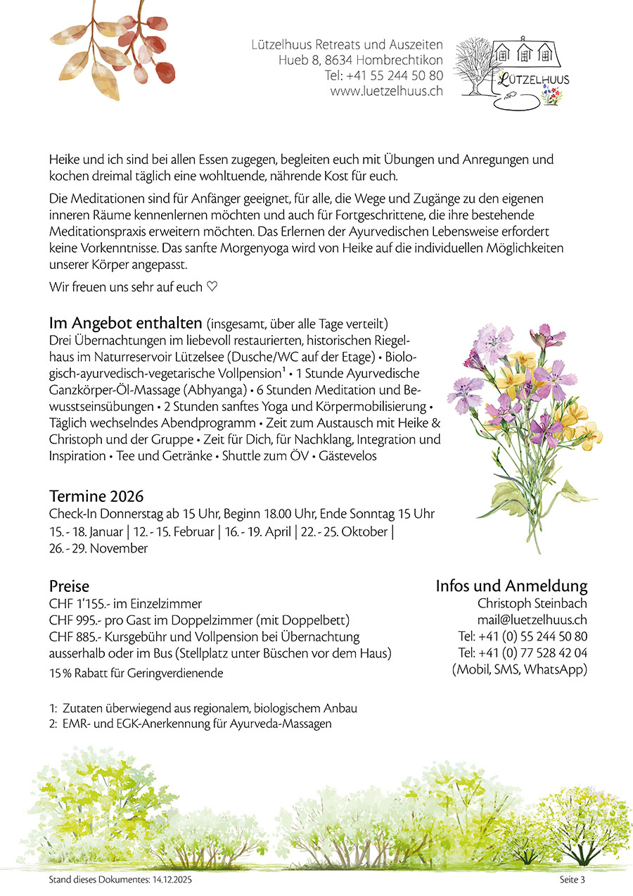 Angebot Meditation PDF